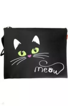 Папка для тетрадей "Мяу" (А4, силикон) (14-007/05)