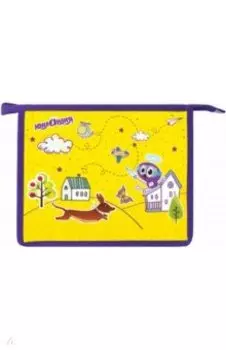 Папка для тетрадей на молнии "Такса", А5 (228182)