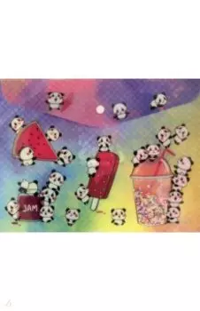 Папка для тетрадей Панды-сладкоежки, А4