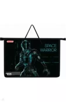 Папка для тетрадей Space warrior, А4, с ручками