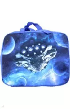 Папка для тетрадей Spaceship, А4, с ручками