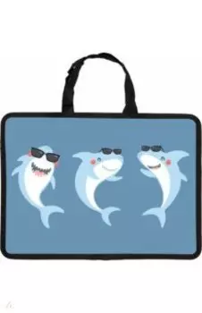 Папка для тетрадей Веселые акулы, А4