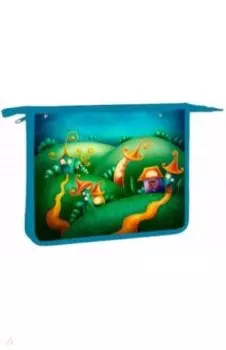 Папка для тетрадей Волшебная страна, А5, на молнии