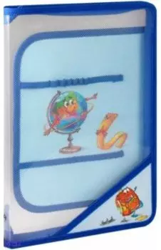 Папка для уроков труда пластиковая Глобус, А4