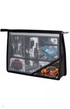 Папка для уроков труда пластиковая Гонки, А4