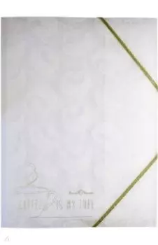 Папка-файл на резинке Кофе брэйк, А4