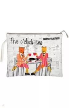 Папка FIVE O'CLOCK, на молнии, А4