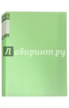 Папка "Gems" (60 вкладышей, А4, 0,7 мм) (GEM60GRN)