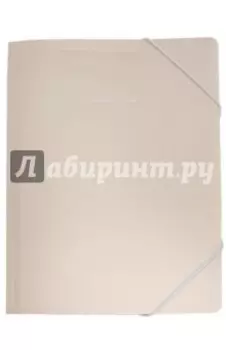 Папка "Gems" (А4, на резинке) (GEMPR05CREAM)