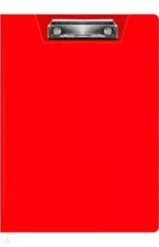 Папка клип-борд, А4, красная