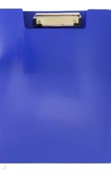 Папка клип-борд, А4, синяя