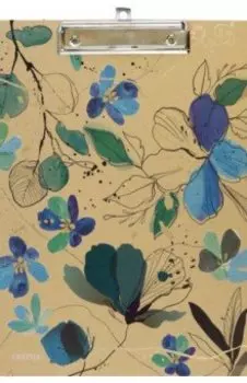 Папка-клипборд Bloom Garden, A4, синяя