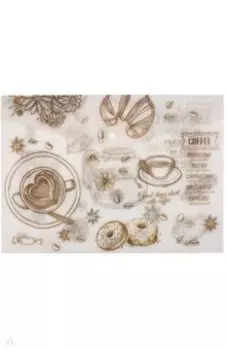 Папка-конверт на кнопке Caffe nero, А4