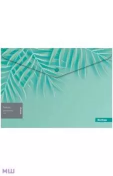 Папка-конверт на кнопке Nature, А4