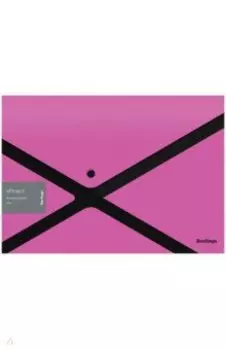 Папка-конверт на кнопке xProject, А4