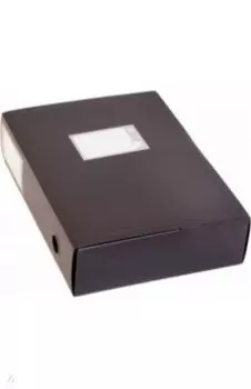 Папка-короб архивный, черная