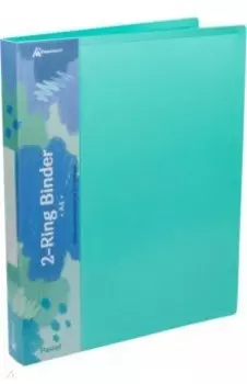 Папка на 2-х кольцах Pastel, А4, мятная