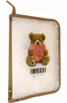 Папка на молнии Bear, В5+