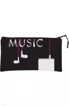 Папка на молнии Music Non Stop, А6, силиконовая