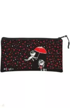 Папка на молнии Романтика, А6, силиконовая