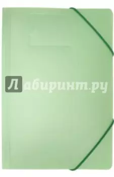 Папка на резинке "Gems", А4 (GEMPR05GRN)