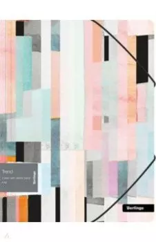 Папка на резинке Trend, А4