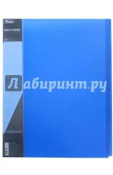 Папка пластиковая 20 вкладышей, корешок 14 мм., синяя (20AV4_02009)