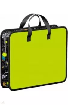 Папка пластиковая для творчества Простоквашино, A4+, желтая