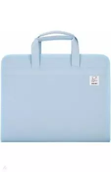 Папка-портфель, А4, 13 отделений, синяя