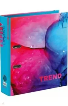 Папка-регистратор Trend. Marbling, А4, бирюзовая