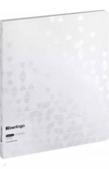 Папка с 20 вкладышами DoubleWhite, белая