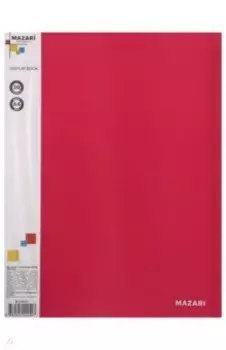 Папка с 30 вкладышами, красная (M-2756-72)