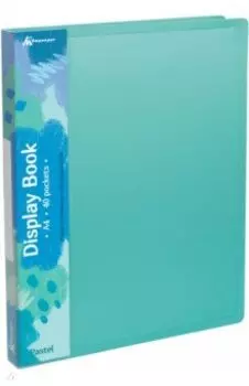 Папка с 40 вкладышами Pastel, A4, мятная