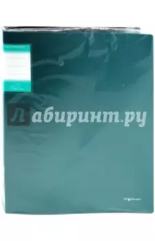 Папка с 4-мя кольцами Perlen зеленая (271954-75)