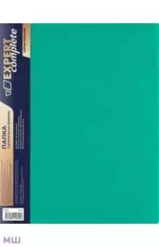 Папка с металлическим прижимом Premier, A4, зеленая