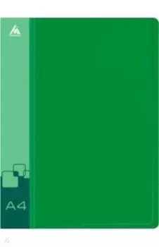 Папка с пружинным скоросшивателем, А4, зеленая