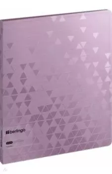 Папка с пружинным скоросшивателем Metallic, сиреневый металик