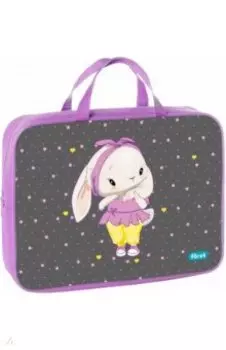 Папка с ручками Grey bunny, А4