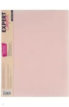 Папка с вкладышами Trend. Pastel, A4, 40 листов, персиковая