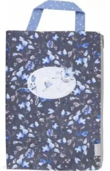 Папка текстильная на молнии Frozen Beauty, вертикальная, с ручкой, A4