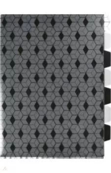 Папка-уголок для документов Геометрия, А4, 7 отделений