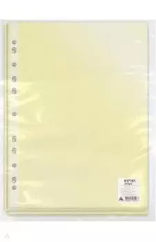 Папка-вкладыш Премиум, А4, 50 штук, в ассортименте