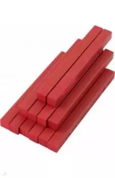 Пастель масляная твердая 8100/107, карминовый красный, 12 штук