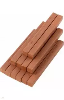 Пастель масляная твердая 8100/112, вандик коричневый, 12 штук