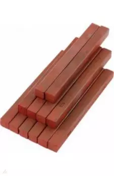 Пастель масляная твердая 8100/123, капут мортуум, 12 штук