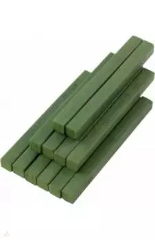 Пастель масляная твердая 8100/126, земля зеленая, 12 штук