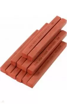 Пастель масляная твердая 8100/127, индийский красный, 12 штук