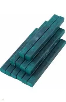 Пастель масляная твердая 8100/134, виридоновый зеленый темный, 12 штук