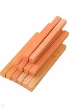 Пастель масляная твердая 8100/147, алый, 12 штук