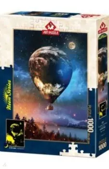 Пазл-1000. Путешествие на Луну, неон